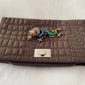 Vintage Iris Lane clutch purse